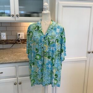 Vintage Hawaiian Shirt by Two Palms Size XXL